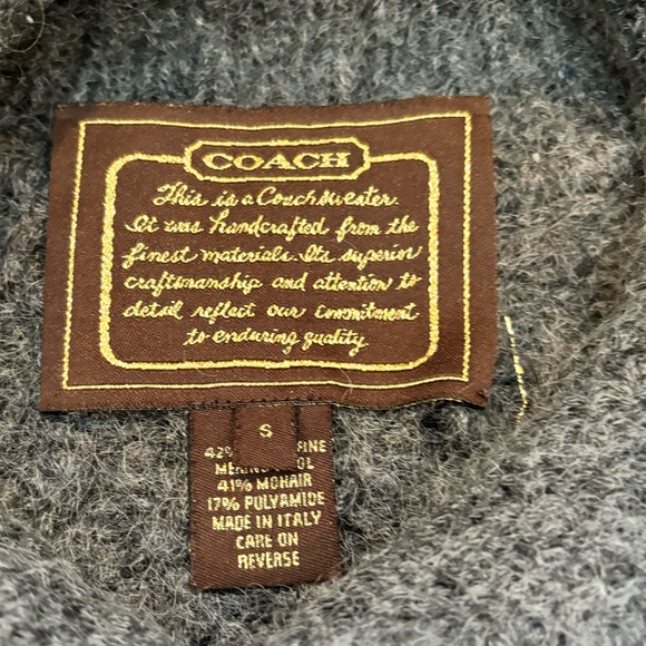 ✨COACH Extra Merino Wool & Mohair
Button Down Cardigan Sweater - Picture 9 of 16